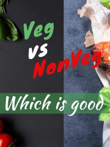 Veg food vs Non Veg food ! 9 shocking😱 & unheard facts